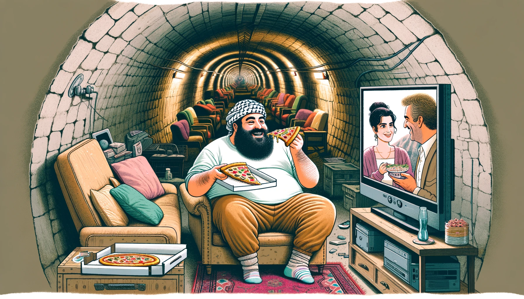 Hamas Extremist’s Guide to Living Your Best (last days) Life in Rafah’s Tunnels Hamas Extremist’s Guide to Living Your Best (last days) Life in Rafah’s Tunnels