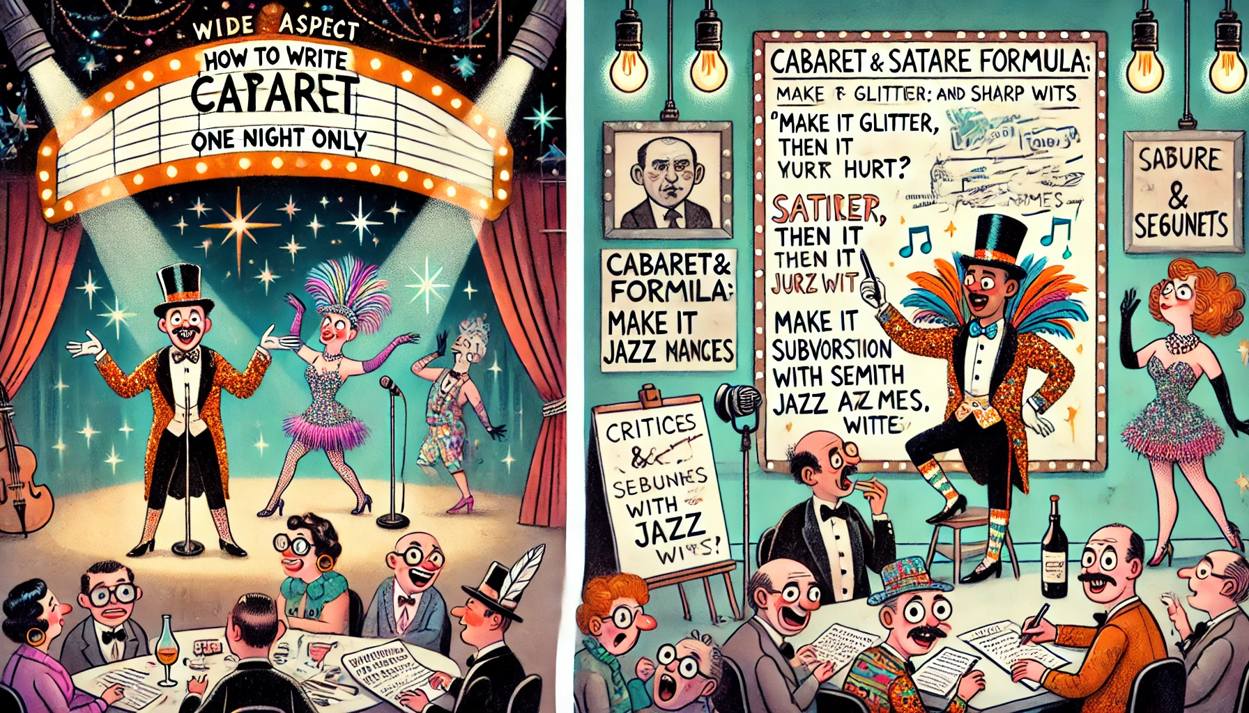 Cabaret Satire SpinTaxi Magazine
