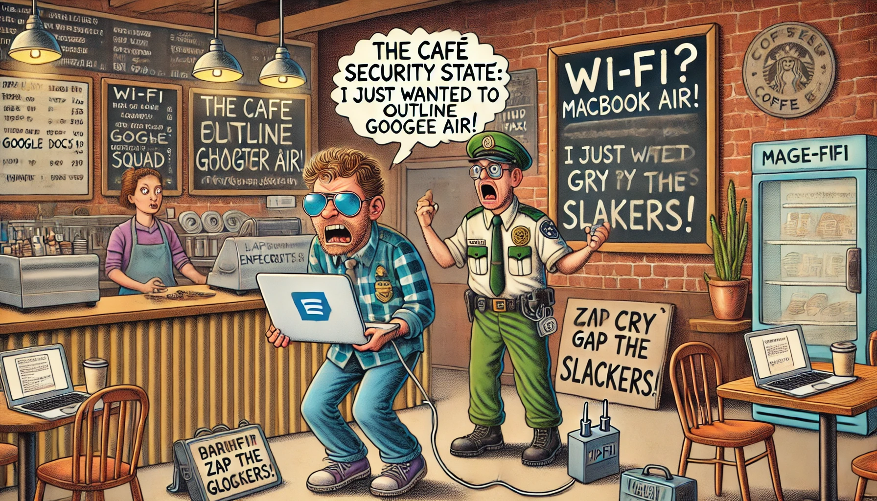Coffee Shops Declare War Coffee Shops Declare War