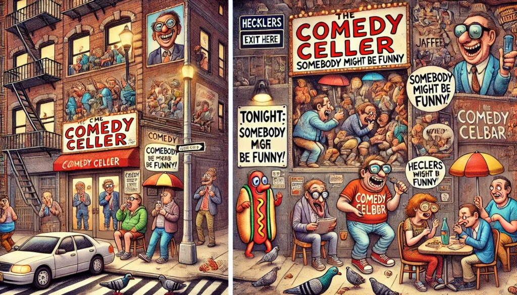 NYC: The Comedy Cellar - Bohiney News - Satire